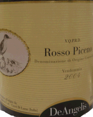 etichetta Rosso Piceno